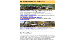 Desktop Screenshot of mai-veranstaltungen.de